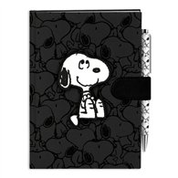 cuaderno a5 terciopelo snoopy peanuts