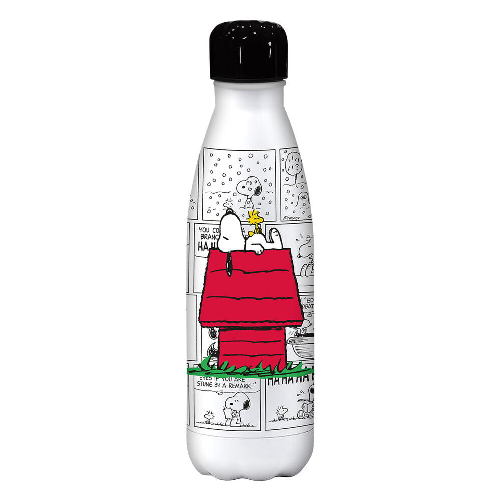 botella acero inoxidable snoopy peanuts 500ml