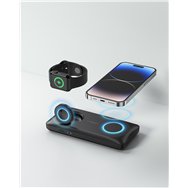 veger magmuti vg-w1156 1000mah powerbank magnetic wireless for ipod, iwatch, iphone