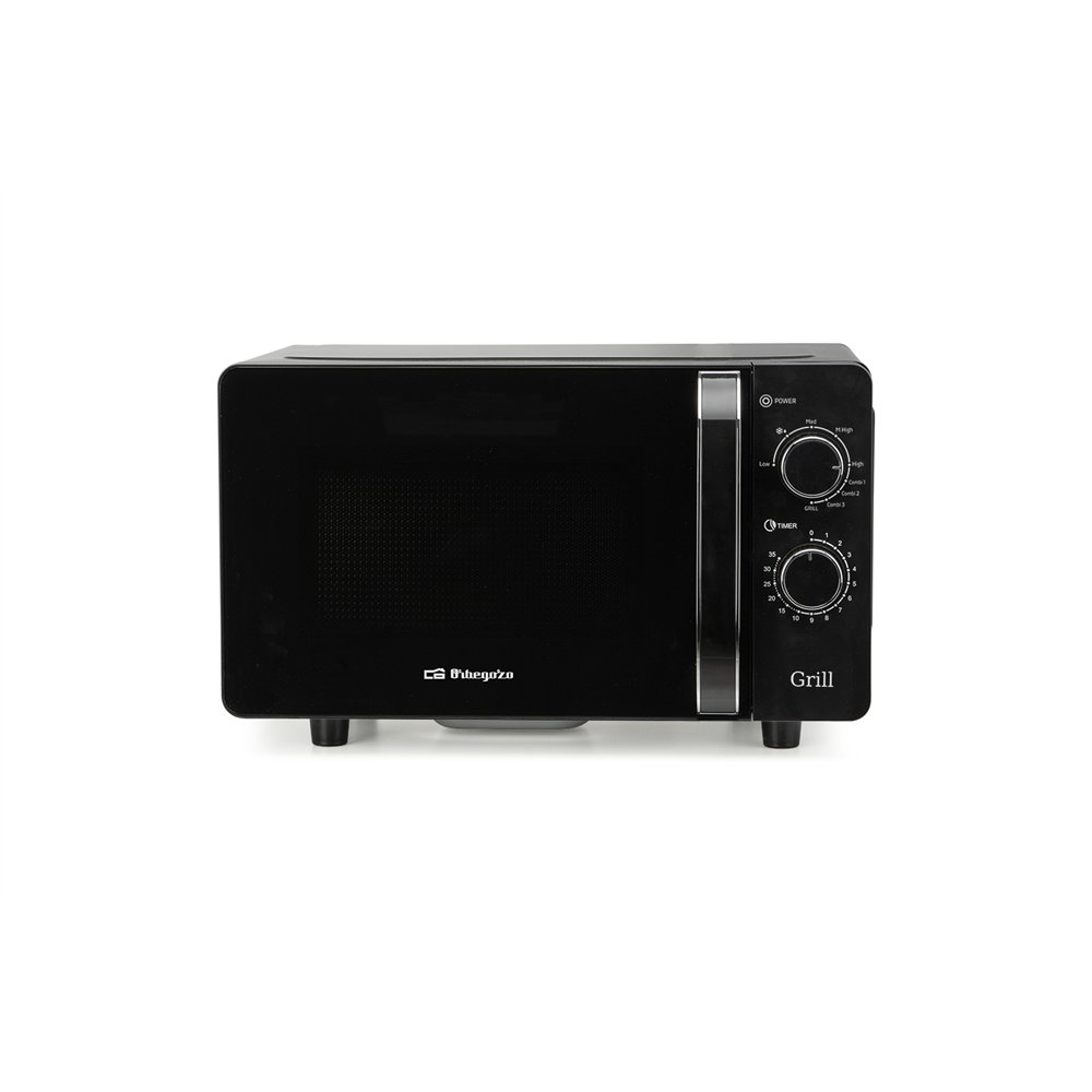 orbegozo mig 2071 ce microondas negro microondas con grill encimera 20 l 700 w