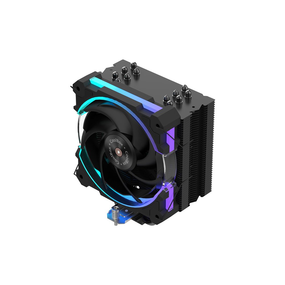 coolbox refrigerador cpu h6 ring argb