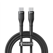 veger cc05 cable usb usb 2.0 1,5 m usb c 100 w negro