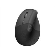 ratón vertical logitech lift rf bt grafito (910-006495)