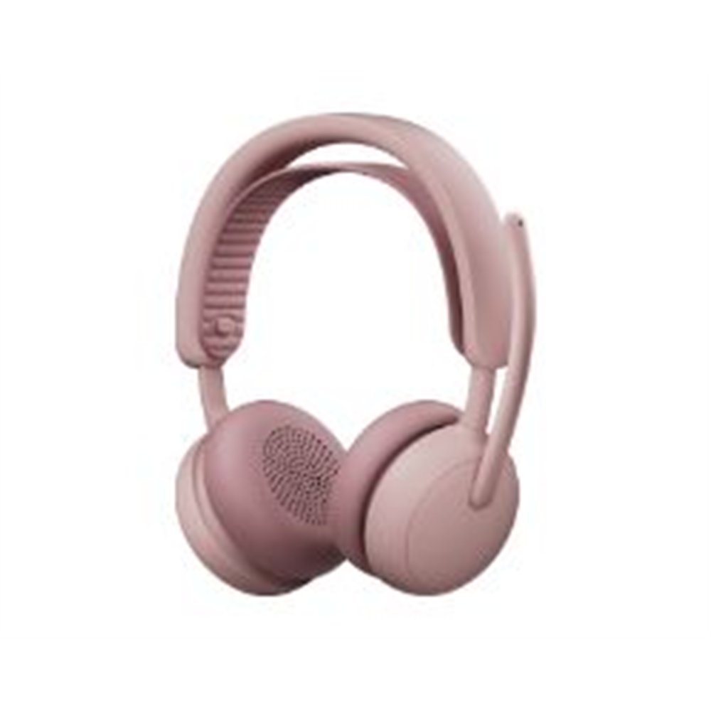 auricular logitech zone wireless 2 es rosa (981-001521)