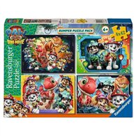 puzzle dino movie patrulla canina paw patrol 4x42pzs