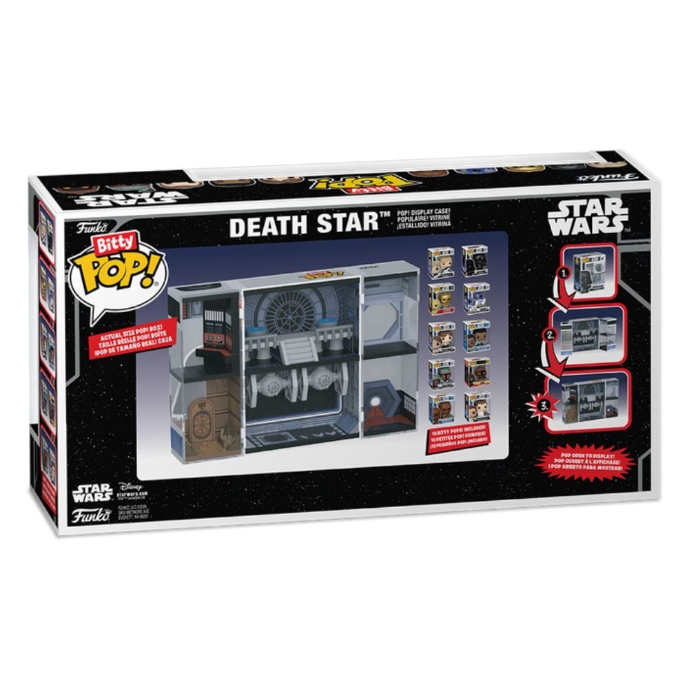 figura bitty box death star - star wars