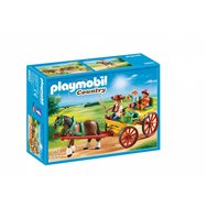 playmobil horse-drawn wagon
