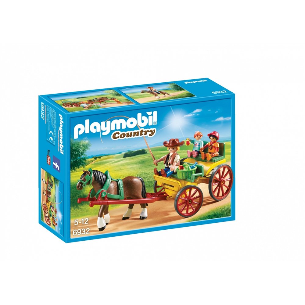 playmobil horse-drawn wagon