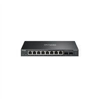 tp-link es210x-m2 switch gestionado 2.5g ethernet (100/1000/2500) montaje en pared/escritorio negro