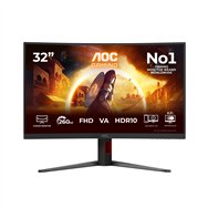 aoc g4 c32g4z pantalla para pc 80 cm (31.5") 1920 x 1080 pixeles full hd lcd negro, rojo