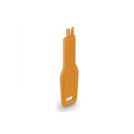 lindy 47896 bloqueador de puerto llave de bloqueador de puerto rj-45 naranja acrilonitrilo butadieno estireno (abs)