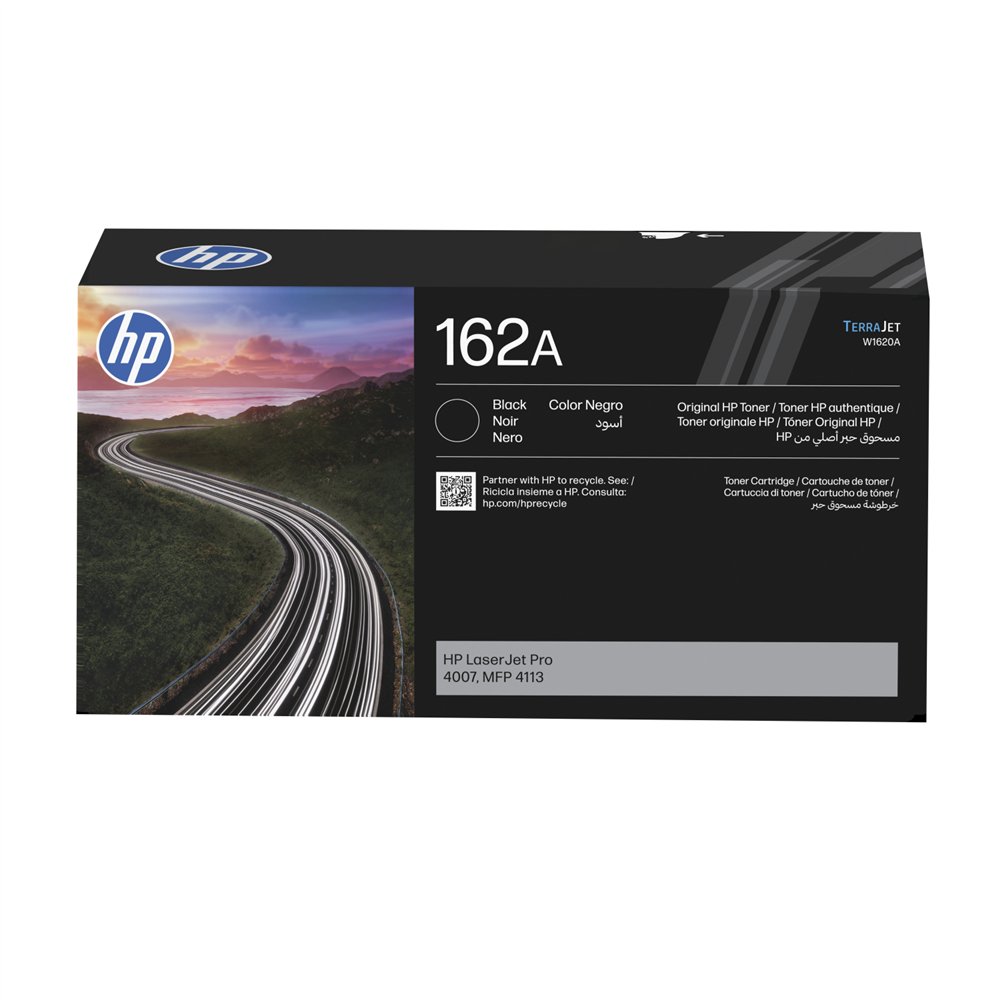 hp cartucho de tóner 162a laserjet negro