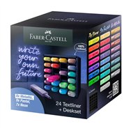 faber-castell 254602 marcador 24 pieza(s) punta de cincel multicolor