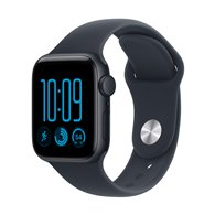 apple watch se (3nd generation) se 3 (gps) - caja de aluminio en color medianoche de 40 mm - correa deportiva azul marino - tall