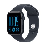 apple watch se (3nd generation) se 3 (gps + cellular) - caja de aluminio en color medianoche de 44 mm - correa deportiva azul ma