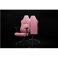 razer iskur v2 newgen butaca para jugar asiento acolchado rosa