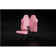 razer iskur v2 x newgen silla para videojuegos de pc asiento (de seguridad) de butaca rosa