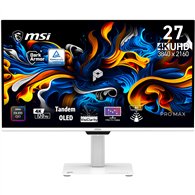 msi pro max 271upxw12g pantalla para pc 67,3 cm (26.5") 3840 x 2160 pixeles ultrawide full hd qd-oled blanco