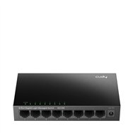 cudy 8-port gigabit easy-managed switch, gs108e 1.0 gestionado l2 gigabit ethernet (10/100/1000) negro