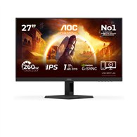 aoc g4 27g4zrep pantalla para pc 68,6 cm (27") 1920 x 1080 pixeles full hd lcd negro, rojo