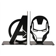 sujetalibros metal iron man vengadores avengers marvel