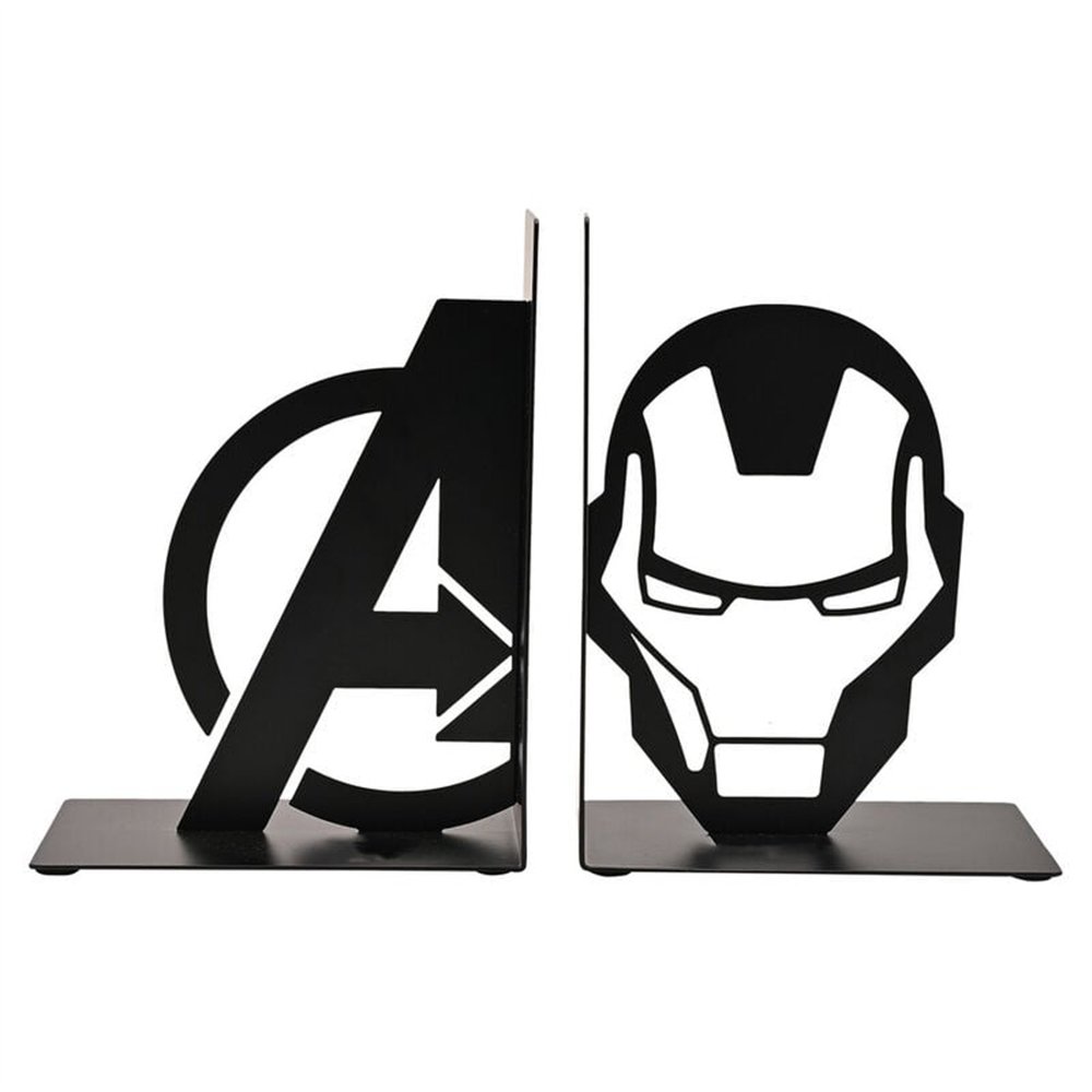 sujetalibros metal iron man vengadores avengers marvel