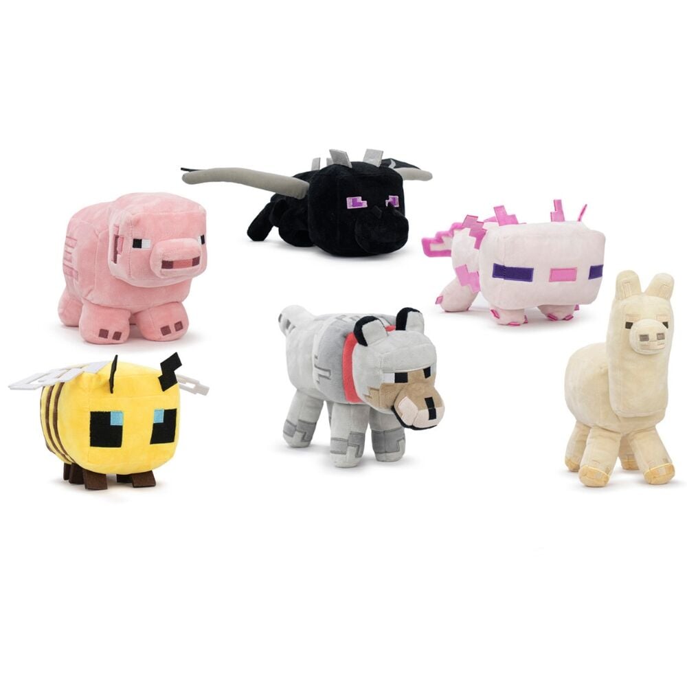 peluche minecraft 30cm surtido