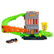 pista coches ataque de cocodrilo hot wheels city