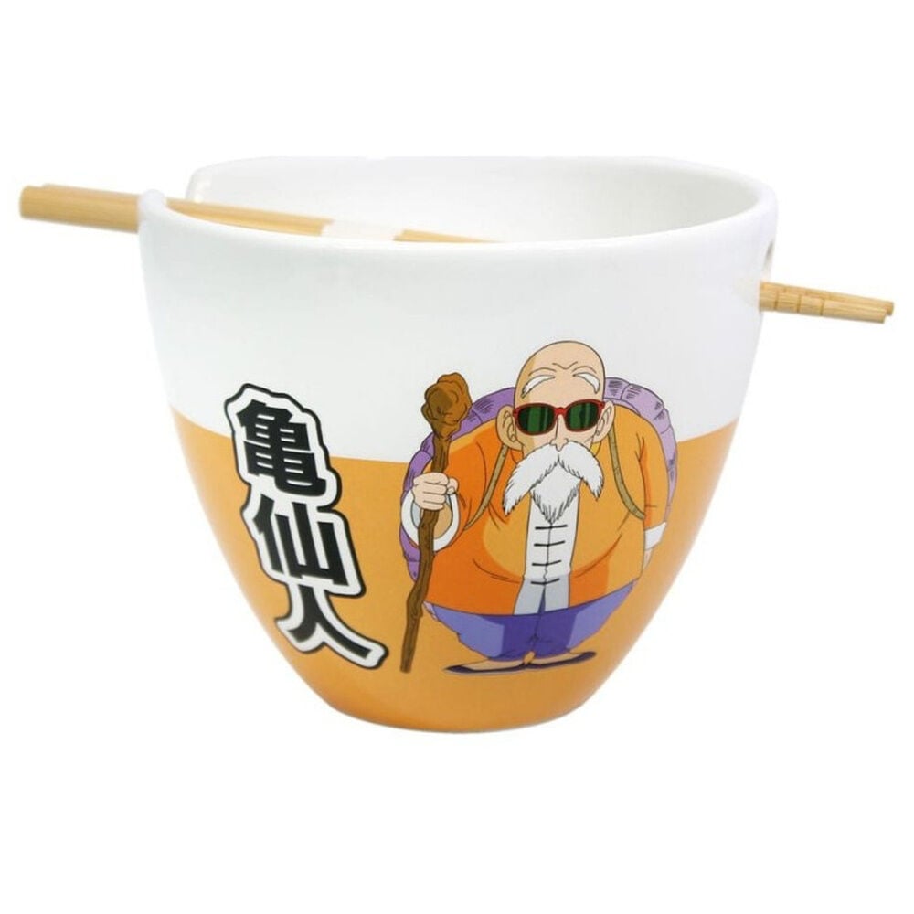 bowl ramen + palillos dragon ball z 470ml