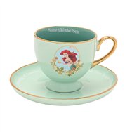 taza te y platillo ariel princesas disney