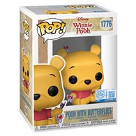 figura pop disney winnie the pooh - pooh with butterflies exclusive