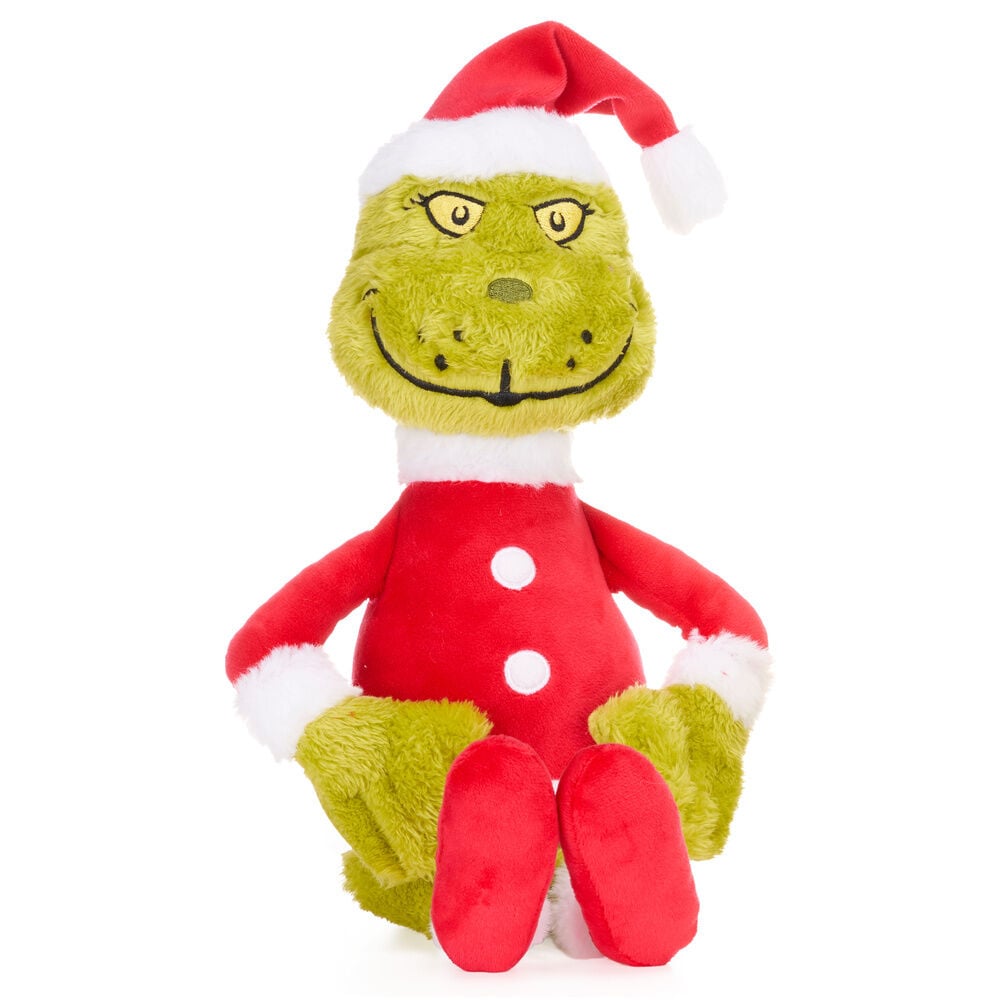 peluche papa noel grinch 50cm