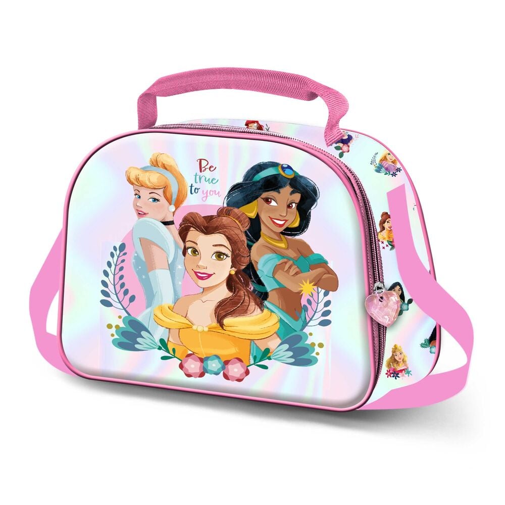 bolsa portameriendas 3d princesas disney