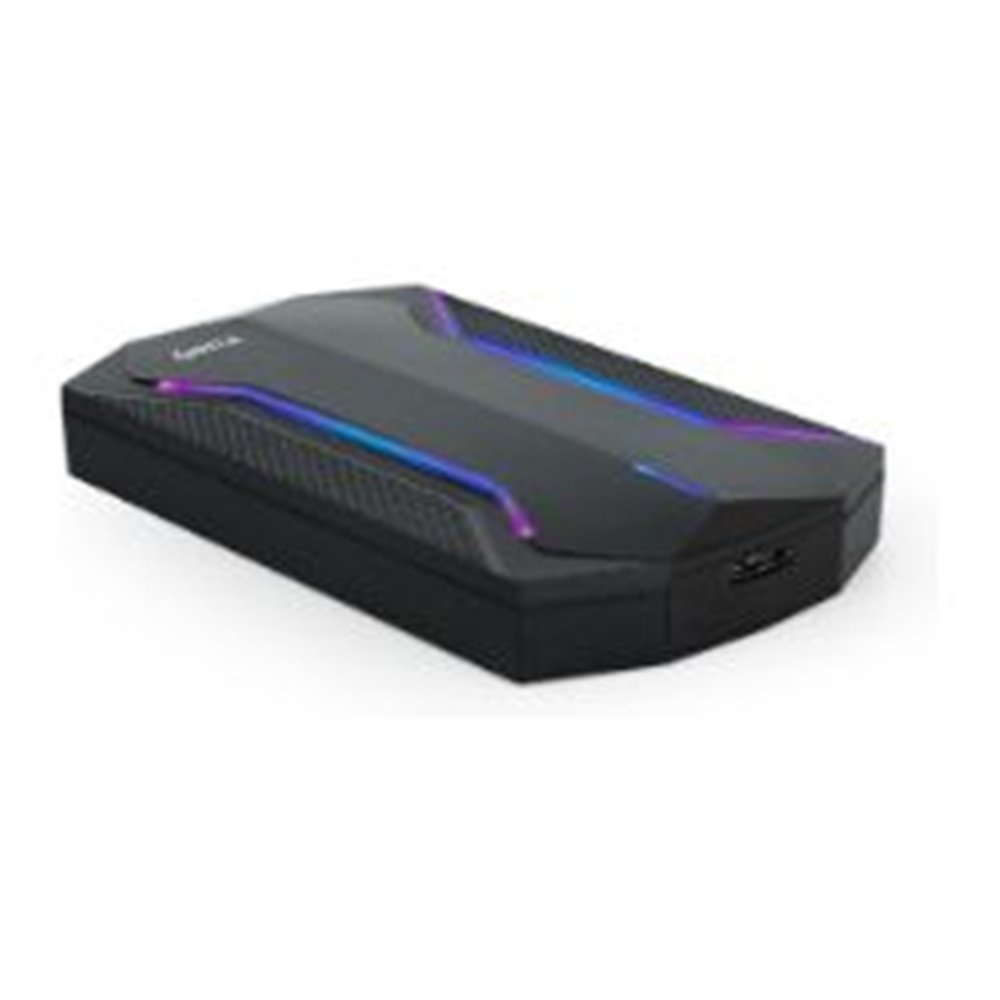 Caja Tooq Ssd/hdd 2.5" Sata Usb 3.0 Negra (tqe-2599rgb)
