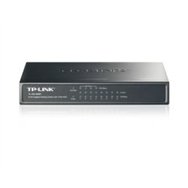 Switch Tp-link 8xrj45 10/100/1000 Poe Negro(tl-sg1008p)