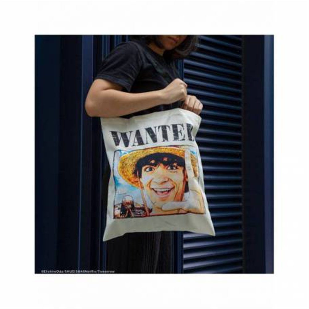 BOLSA TOTE WANTED LUFFY