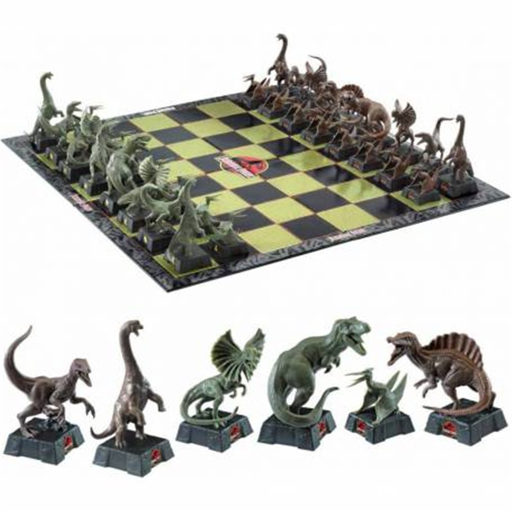 JURASSIC PARK - AJEDREZ - DINOSA