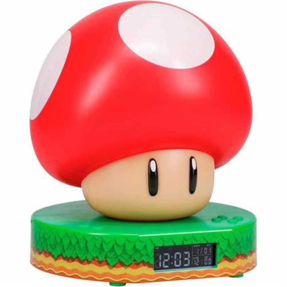 RELOJ/DESPERTADOR SUPER MUSH