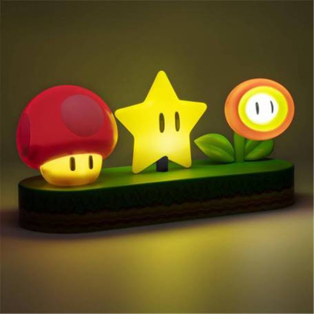 LAMPARA ICONOS SUPER MARIO 30c