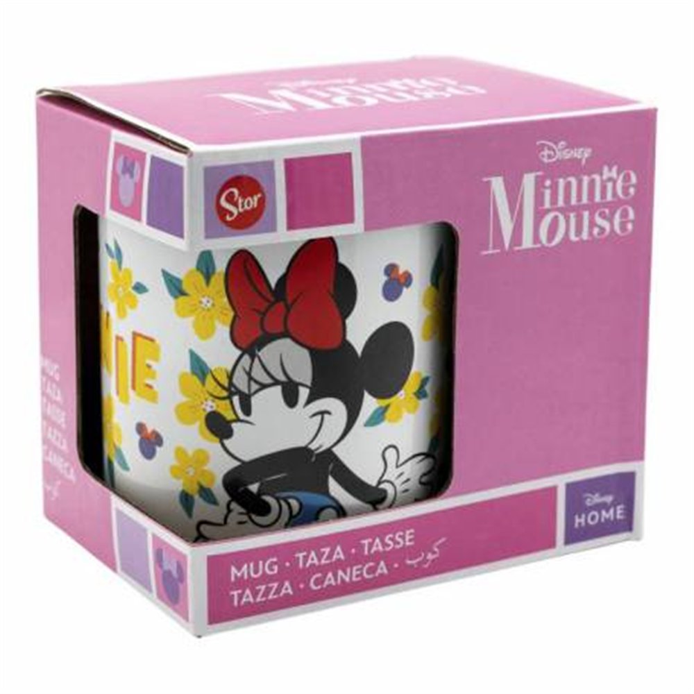 TAZA CERAMICA 325 ML MINNIE SUN