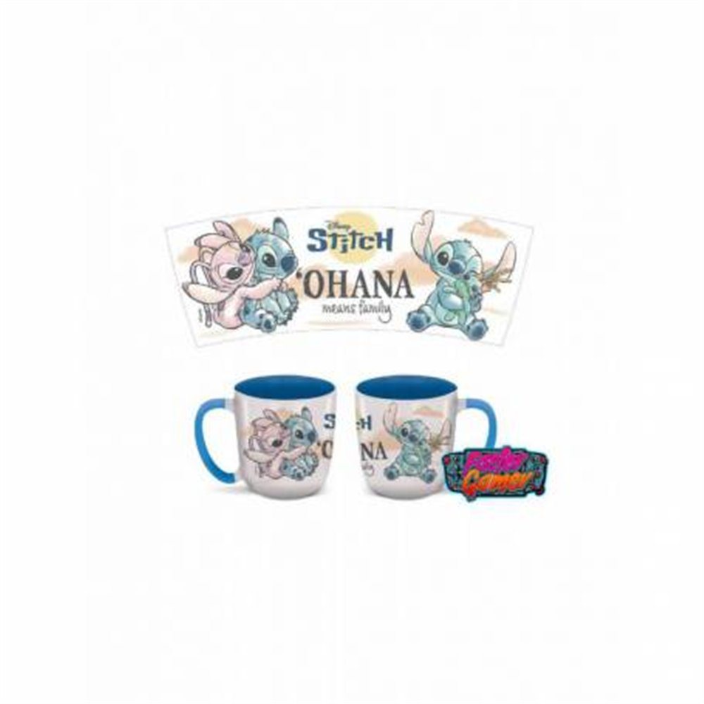 TAZA CERAM.ELITE 380ml STITCH Y