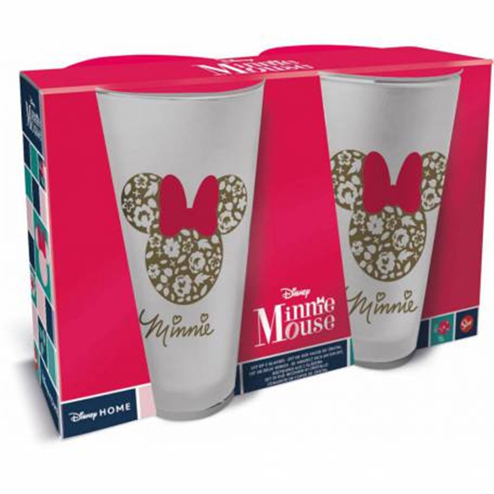 SET 2 VASOS CASUAL 490ml MINNIE