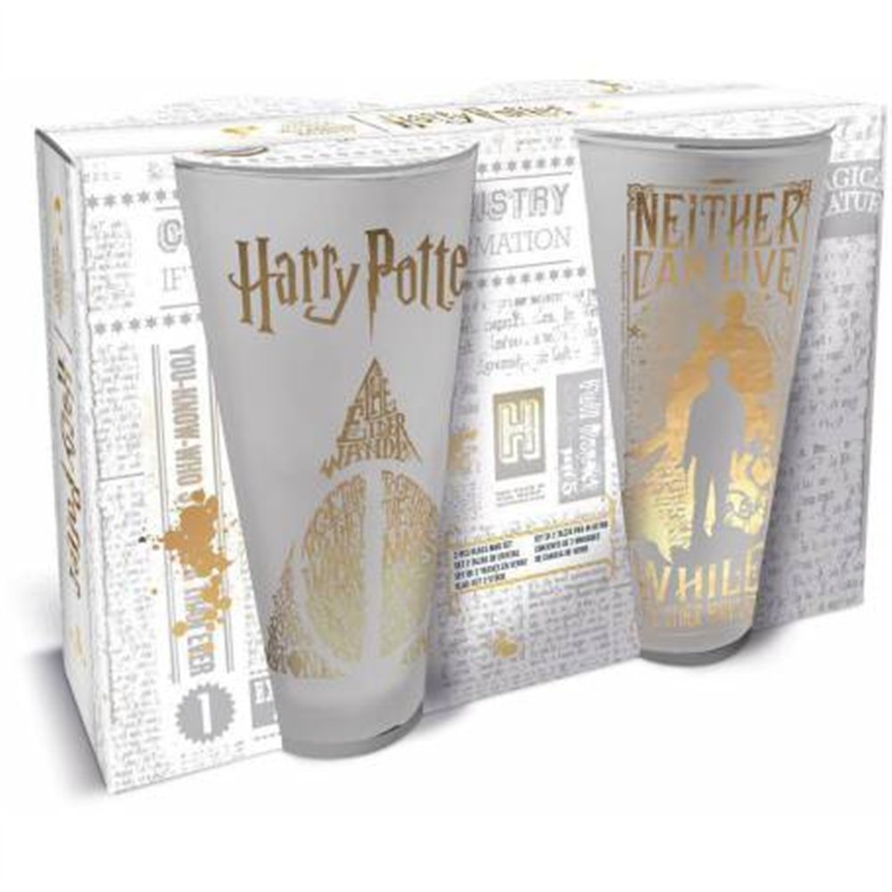 SET 2 VASOS CASUAL 490ml H.P.GOL