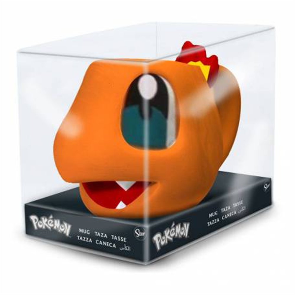 TAZA 3D CHARMANDER 385 ML