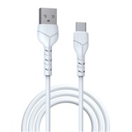 DEVIA CABLE KINTONE USB A - TIPO C 1M. BLANCO