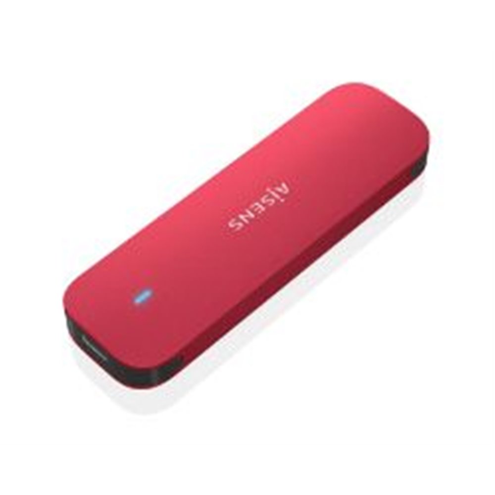 Caja Ssd Aisens M.2 Usb-c 3.1 Rojo (asm2-027red)