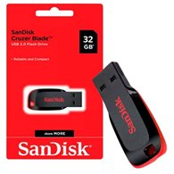 SANDISK PENDRIVE CRUZER BLADE 32GB