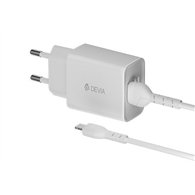 DEVIA BATERIA AUXILIAR MAGNETICA CON SOPORTE 3 EN 1 10000MAH BLANCO