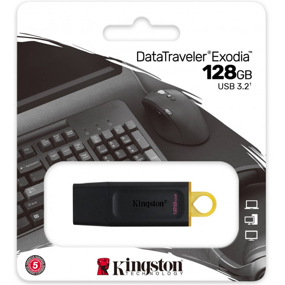 KINGSTON PENDRIVE 128GB DATATRAVELER EXODIA USB 3.2