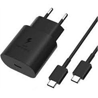 SAMSUNG CARGADOR 15W PD TIPO C + CABLE C-C BLANCO